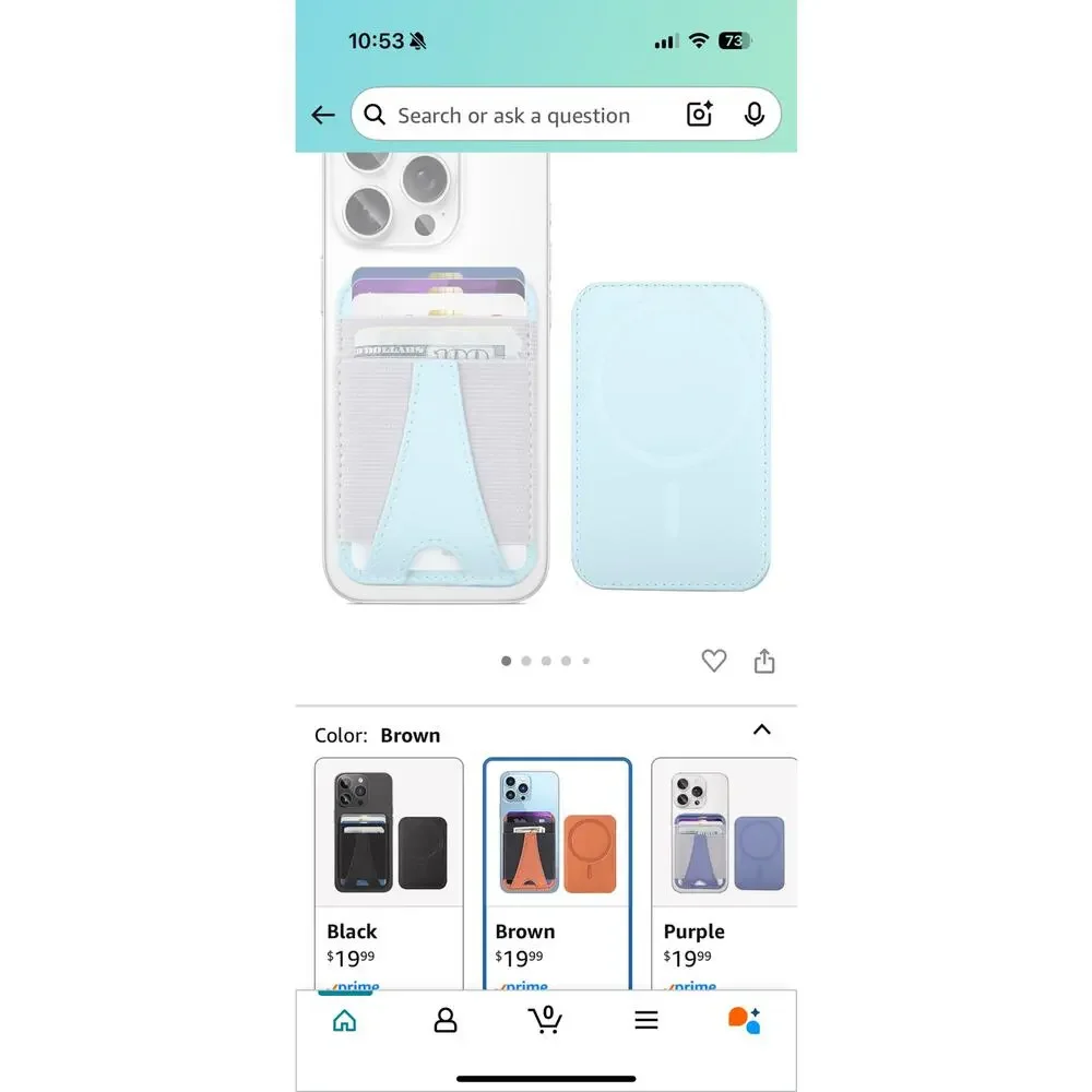 Miroddi for MagSafe Wallet, Strongest Magnetic Wallet for iPhone 16/15/14/13/12